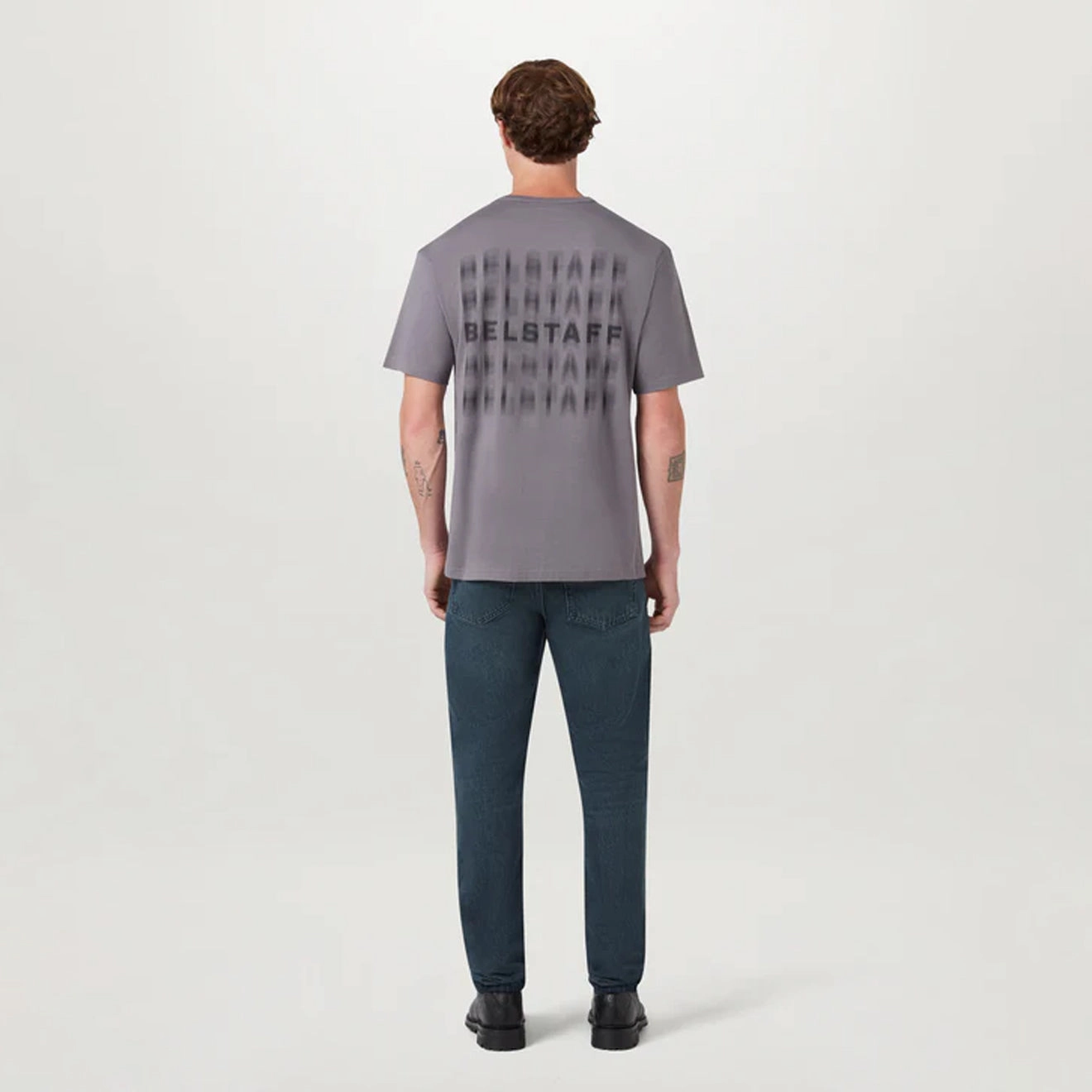 Grab Your Deal Today Special Occasion Discount Belstaff Shadow T-Shirt Tornado Grey