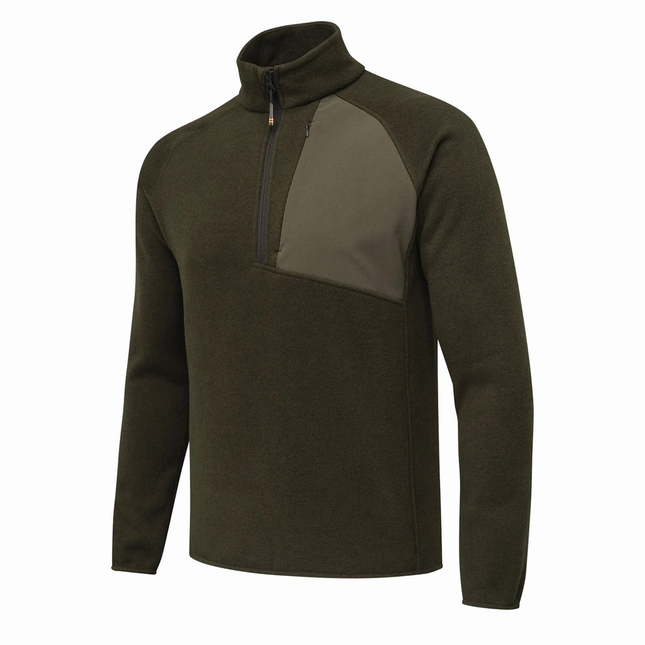 Beretta Abisko Half Zip Fleece Green Moss Clearance Sale Now