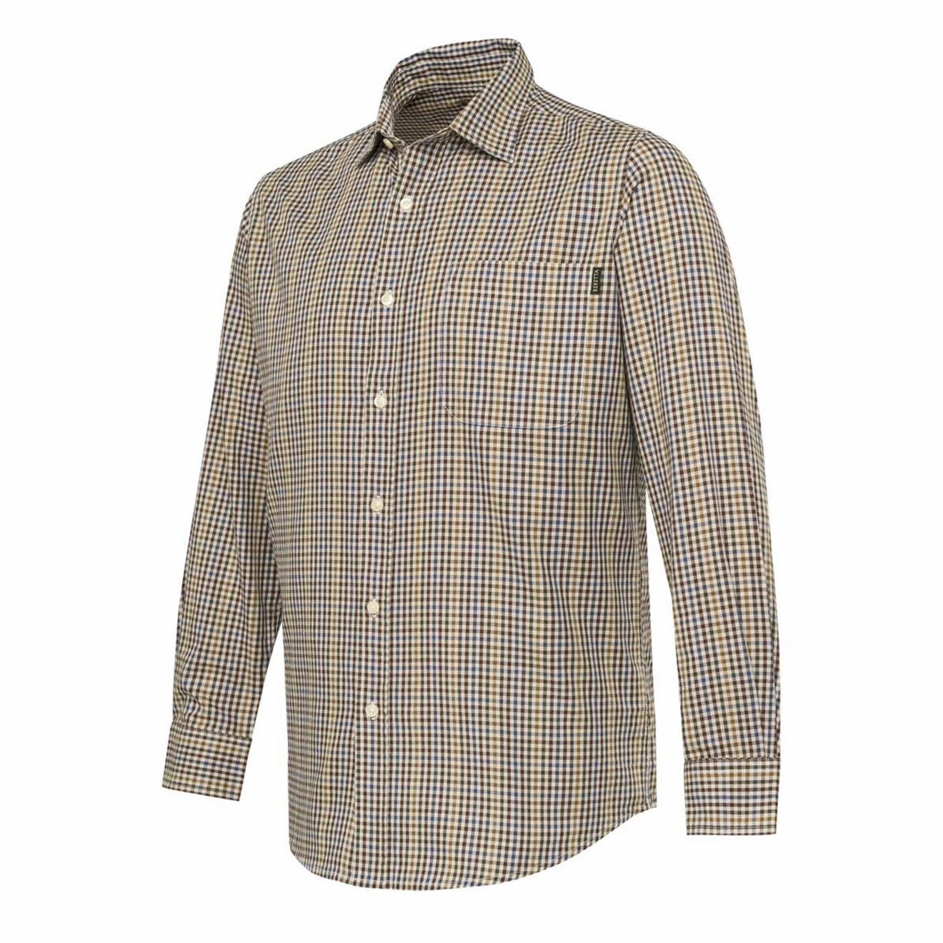 Today Only Discount Alert Beretta Bryggen Shirt Apricot & Bordeaux Check