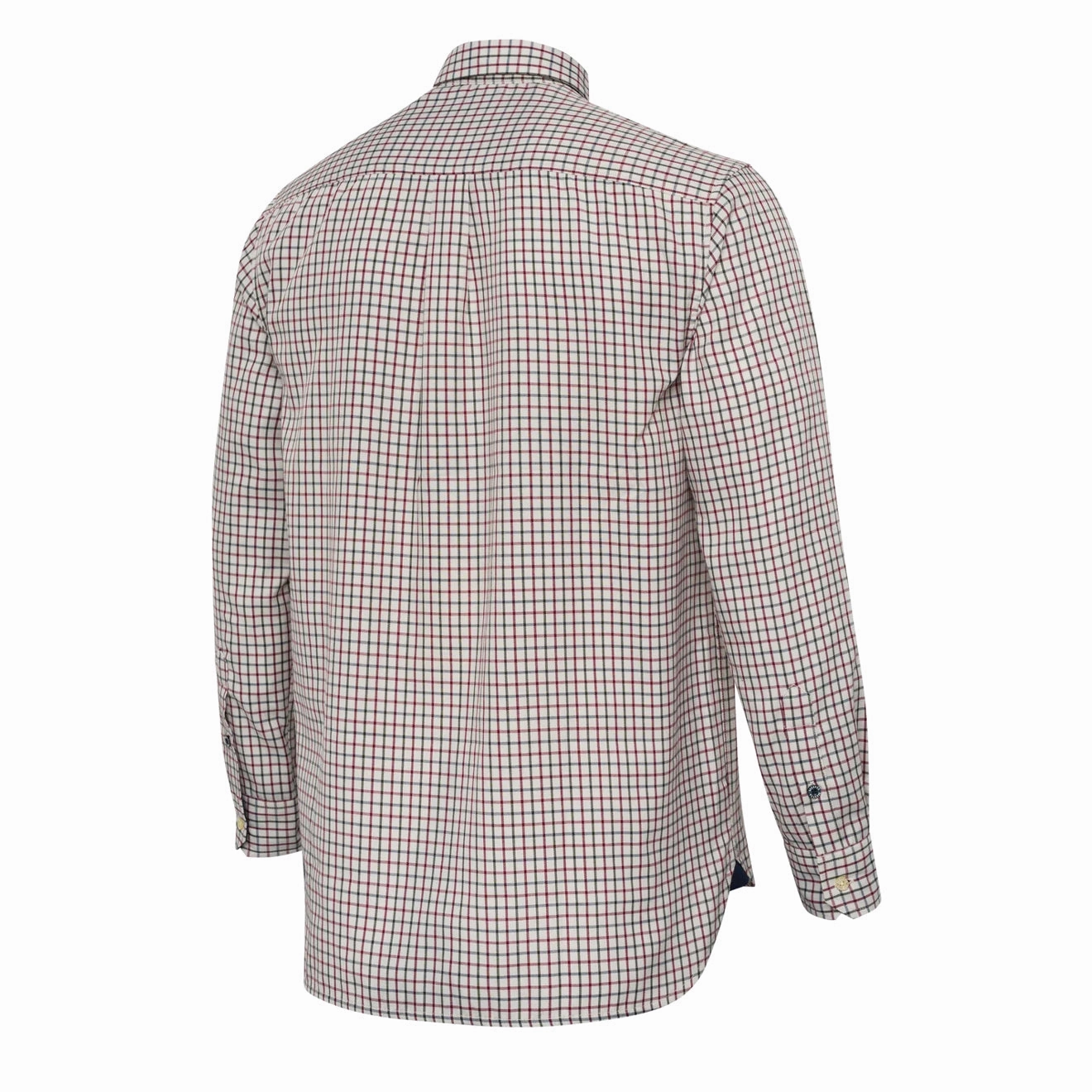 Beretta Ellis Ls Shirt Ivory & Green Check Grab It Before Gone Perfect Gift Offer