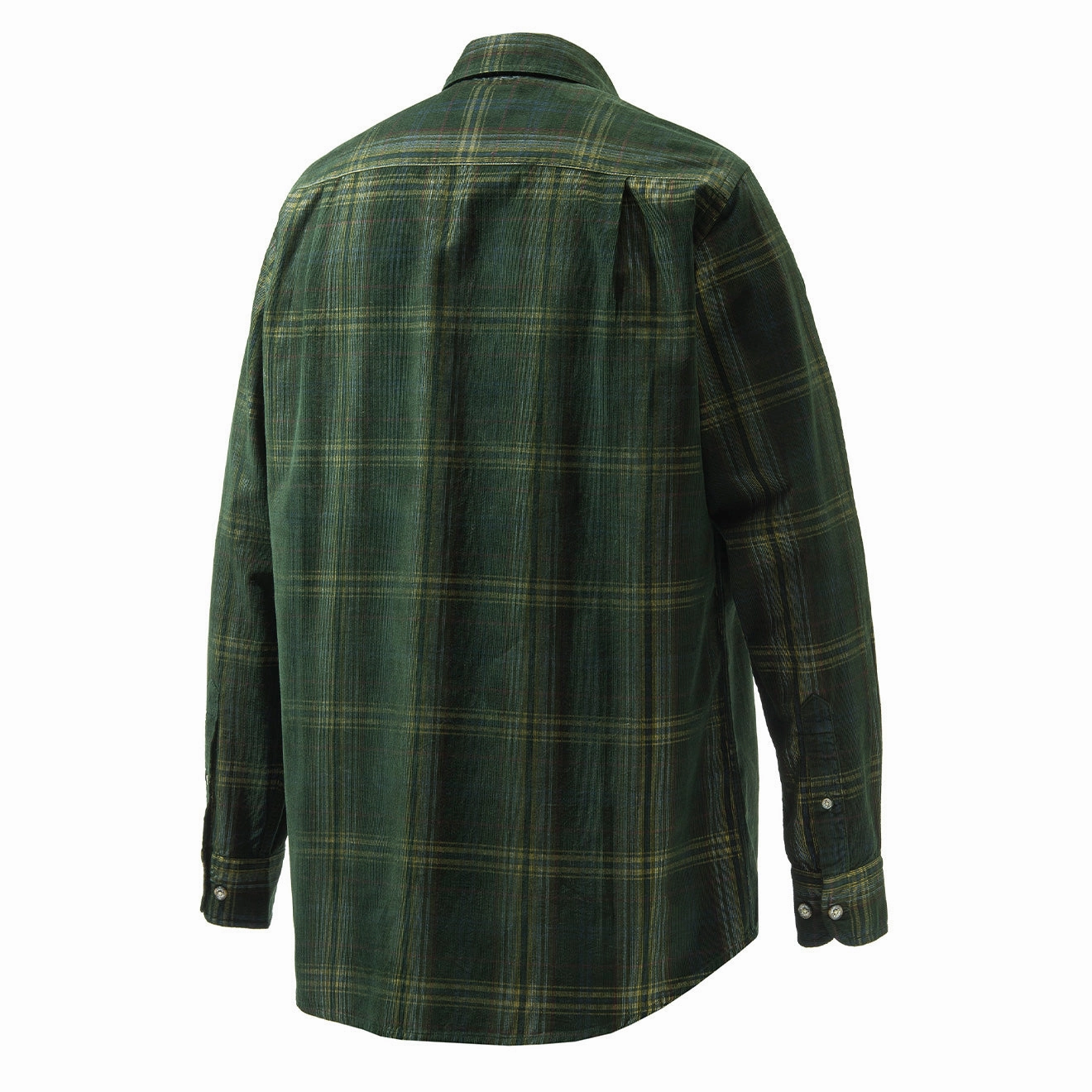 Dont Miss Todays Deal Beretta Manchester Corduroy Shirt Green / Yellow
