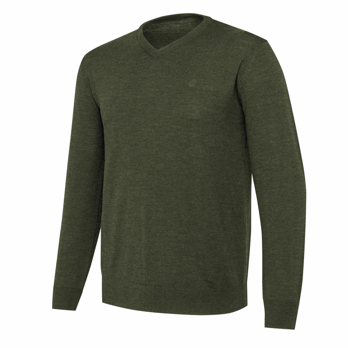 Flash Deal Today Beretta Merino V-Neck Sweater Green Moss