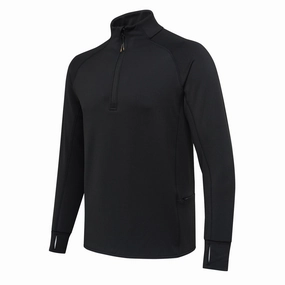 Beretta Stretch Tech Half Zip Fleece Black Shop Save Today Grab Todays Deal