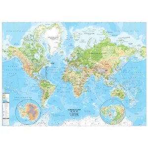 Limited Stock Alert Todays Best Deal Relief Wall World Map