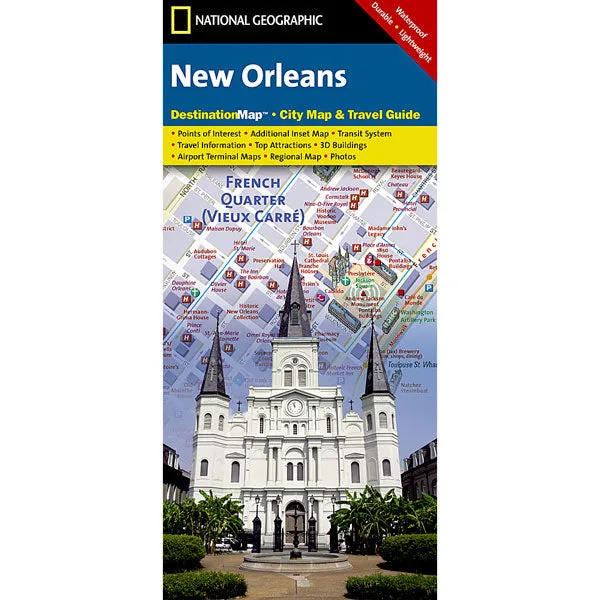 New Orleans Destination Map Hot Picks Today