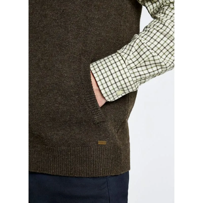 Trending Deals Today Dubarry Upperwood Mens Wool Blend Gilet - Mahogany