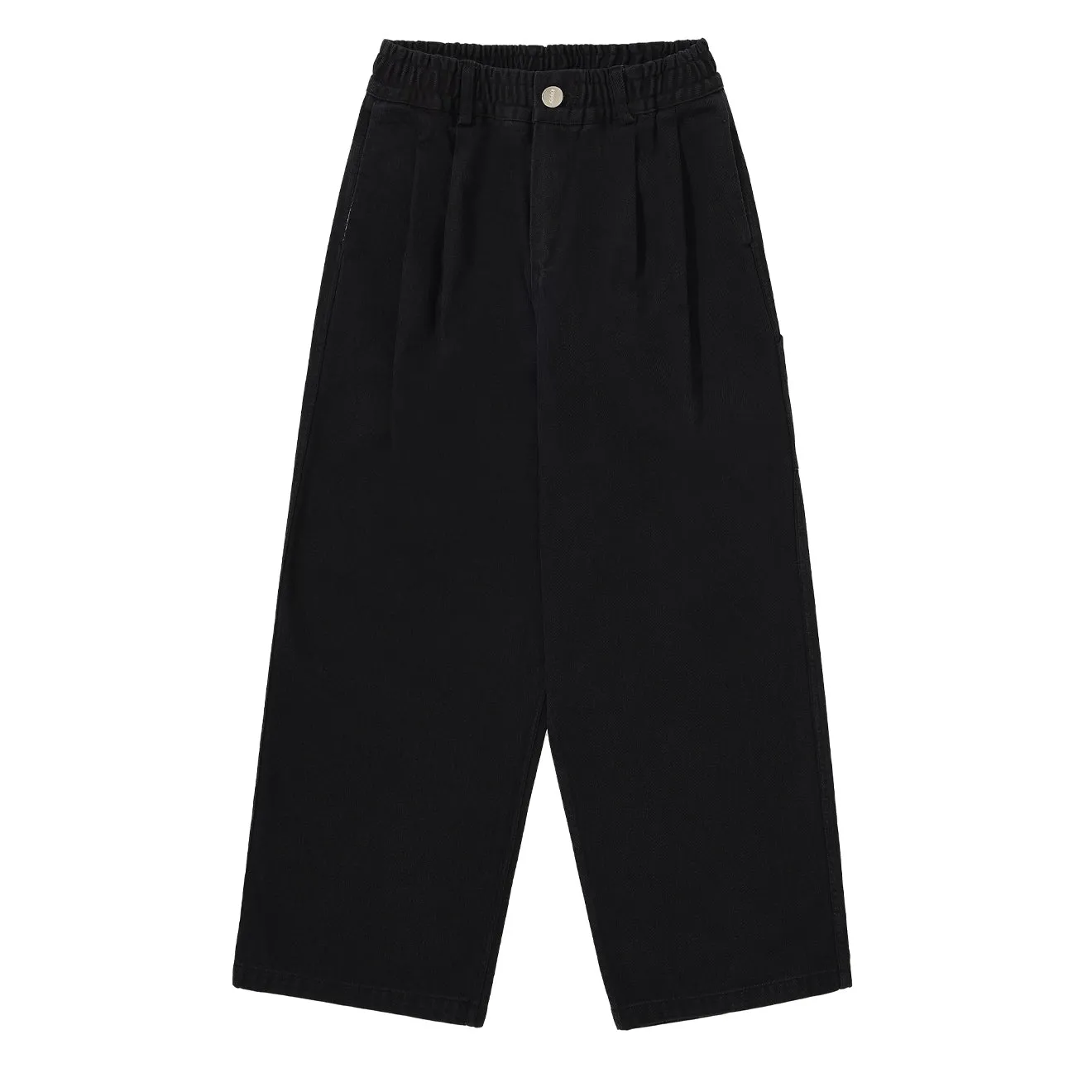 Trending Savings Now Kappy Two Tuck Wide Kation Pants Black
