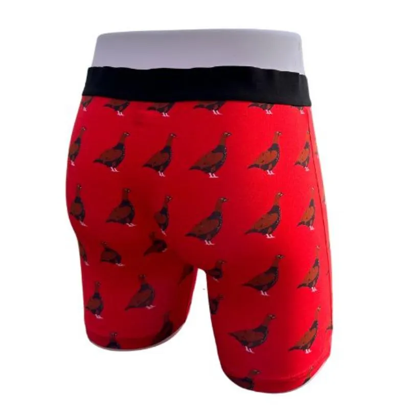 Shuttle Socks Mens Boxers - Red Grouse Shop Save Big MustHave Clearance