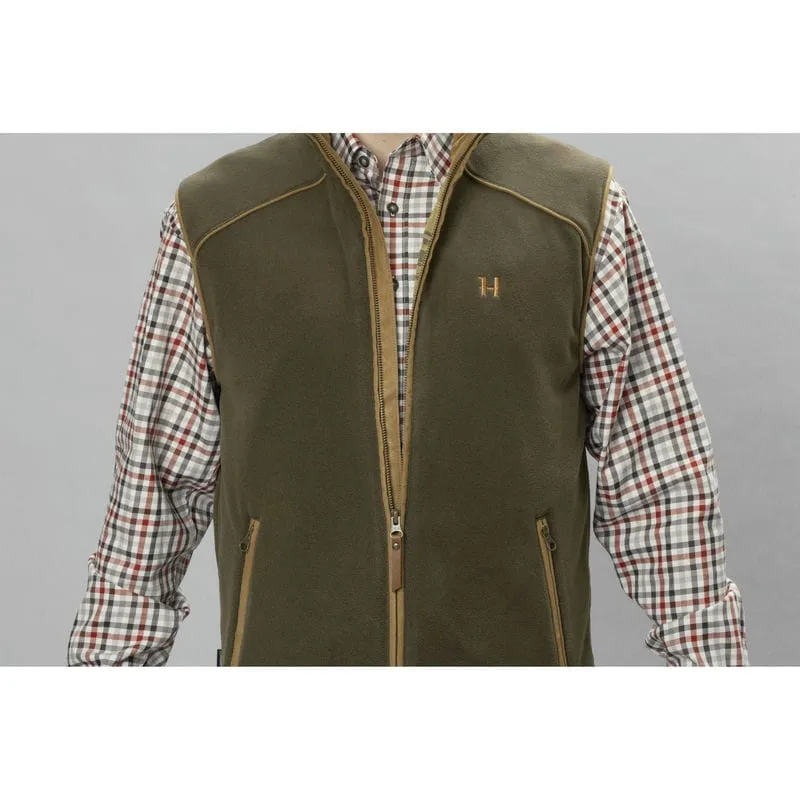 Harkila Sandhem 200 Mens Fleece Gilet - Willow Green Trending Now Discount Today Only Offer