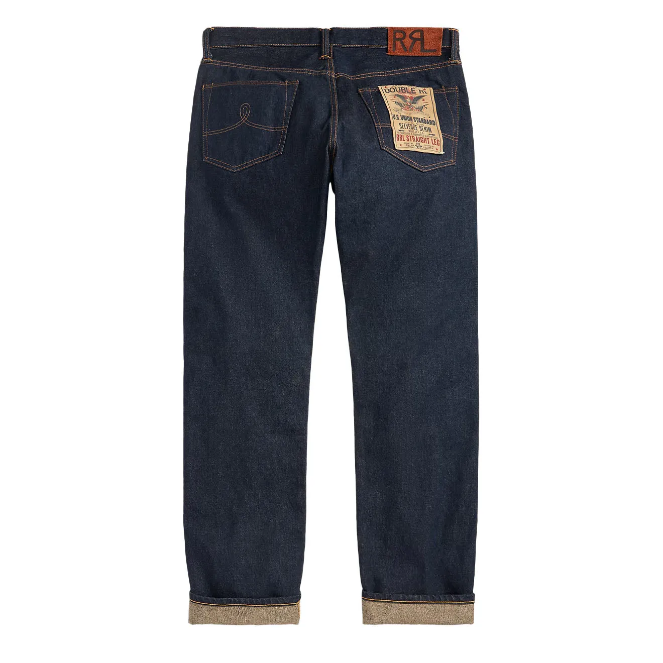 Deal of the Day Sweet Deal Inside Rrl By Ralph Lauren Straight Fit Low Waist Selvedge Jean Once Washed 3