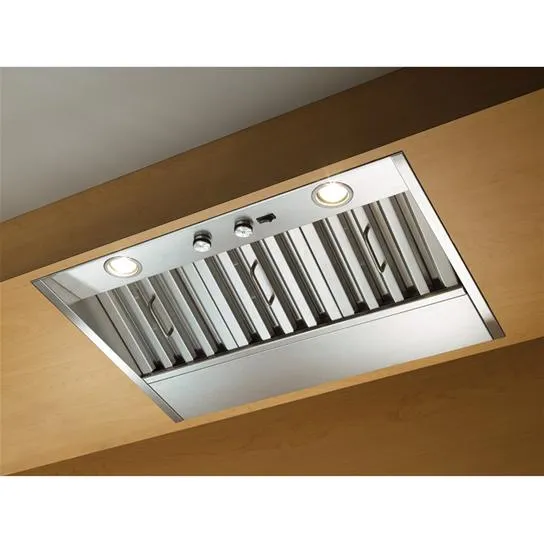 Best Range Hoods CP34I369SB 34-3/8" Stainless Steel Built-In Range Hood With 290 Max Cfm Internal Blower
