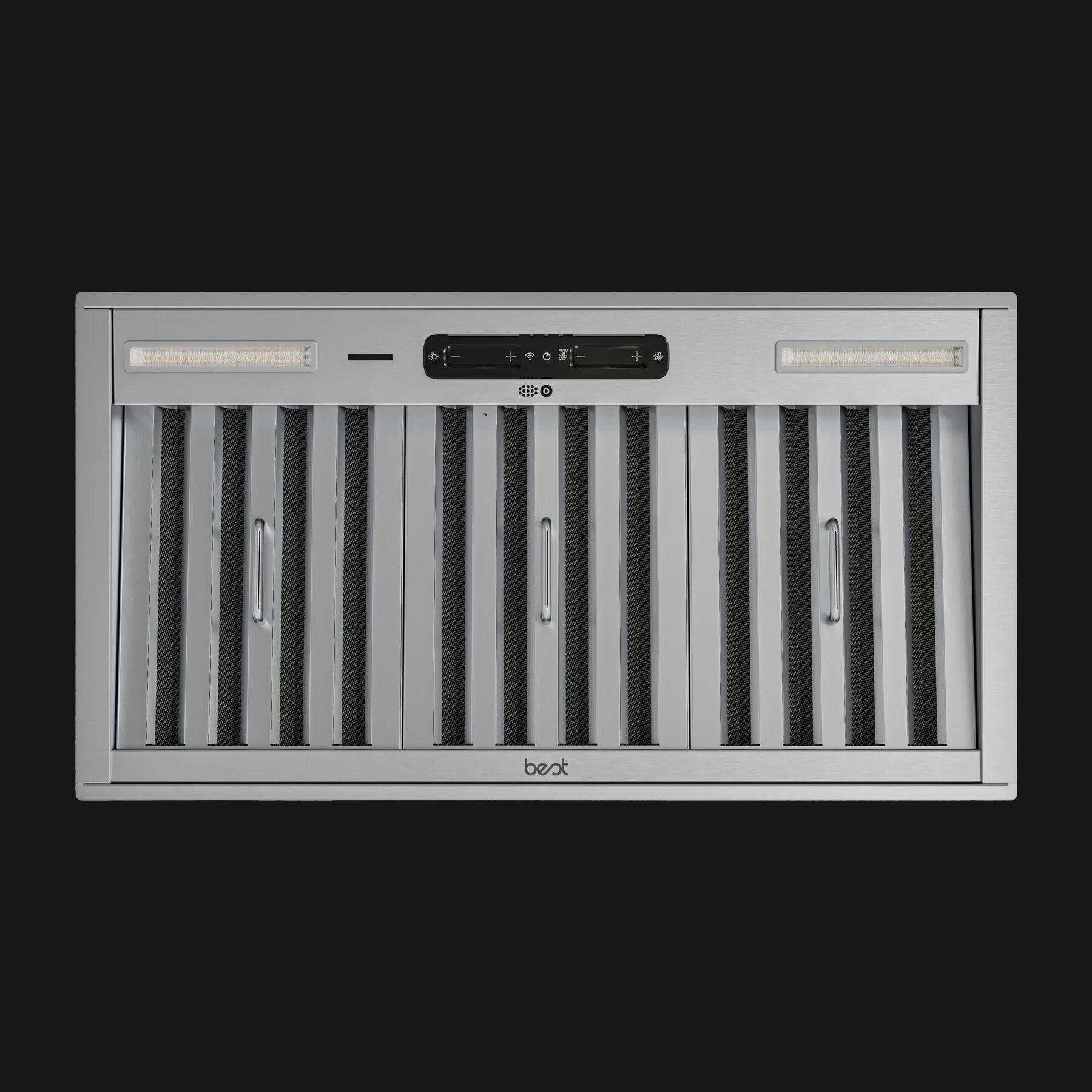Best Range Hoods HBN223012SS 30-Inch Built-In Range Hood With True Iq Blower System, 1240 Truecfm, Stainless Steel (Hbn22 Series)