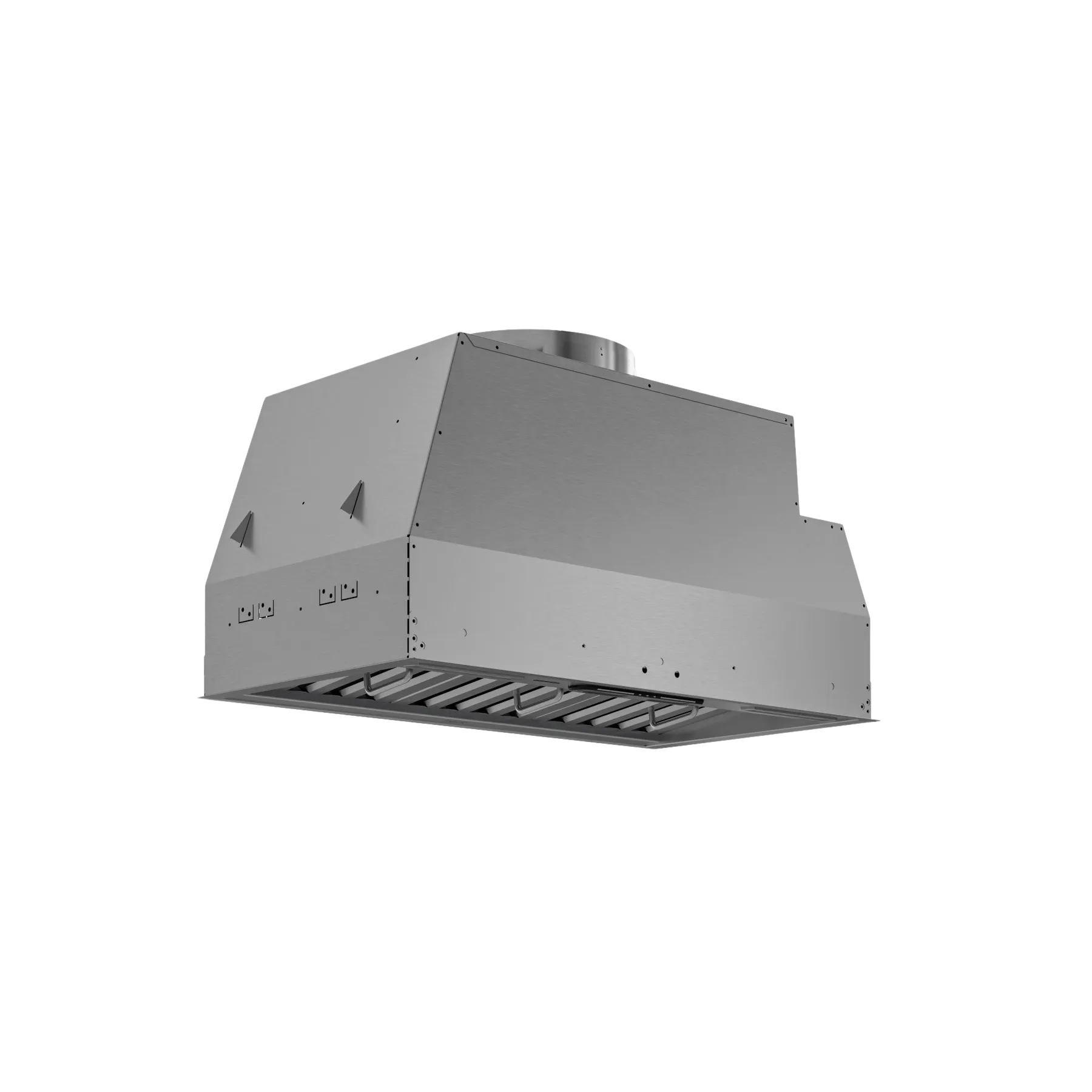 Best Range Hoods HBN224812SS 48-Inch Built-In Range Hood With True Iq Blower System, 1240 Truecfm, Stainless Steel (Hbn22 Series)