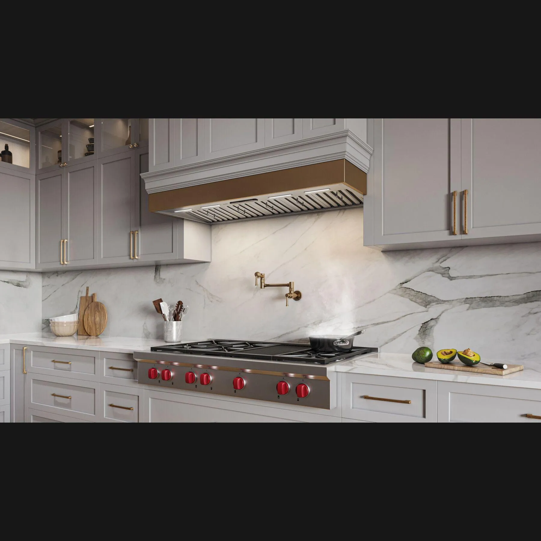 Best Range Hoods HBN548912SS 48-Inch Built-In Range Hood With True Iq Blower System, 1240 Truecfm, 20-1/4" Depth, Stainless Steel (Hbn5 Series)