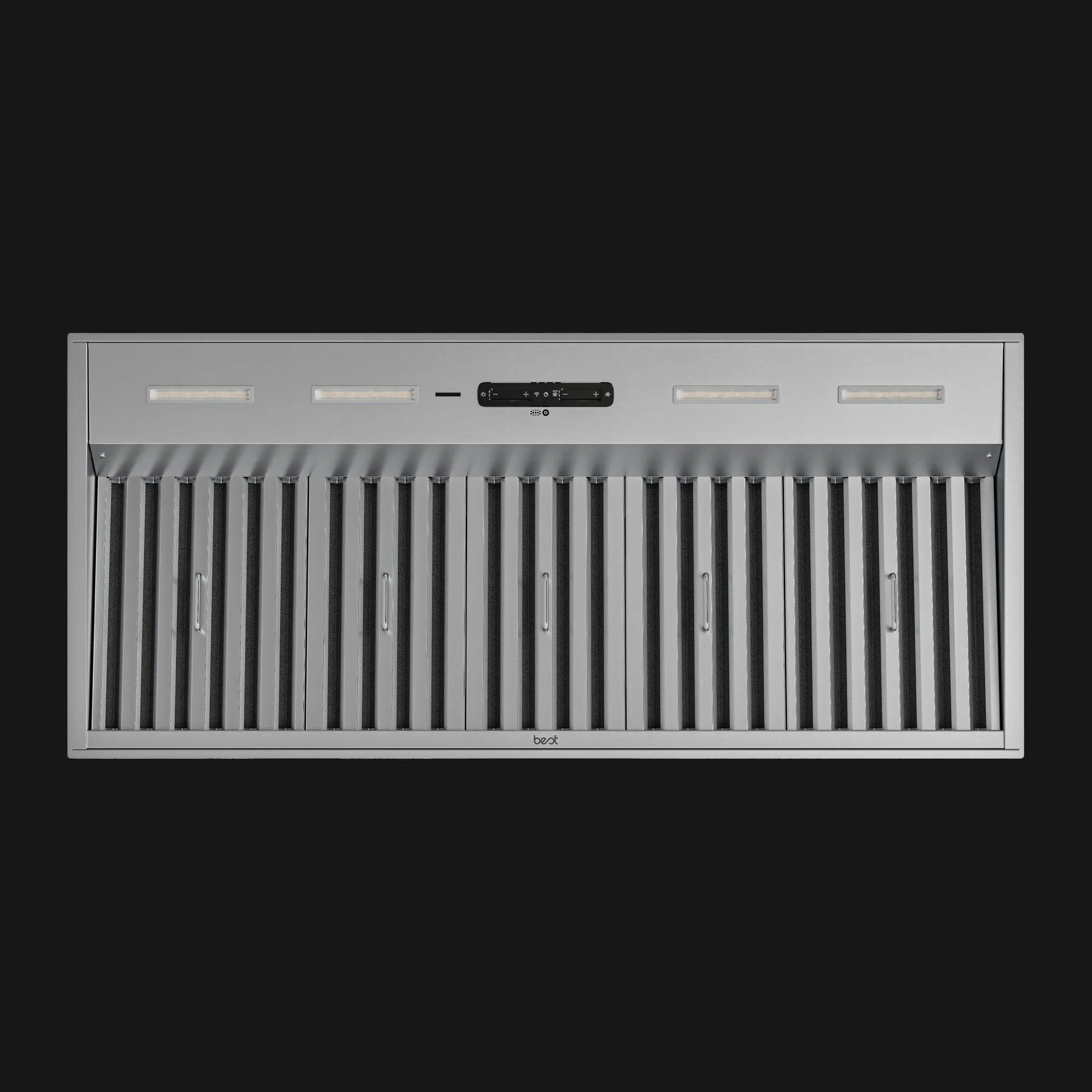 Best Range Hoods HBN548912SS 48-Inch Built-In Range Hood With True Iq Blower System, 1240 Truecfm, 20-1/4" Depth, Stainless Steel (Hbn5 Series)