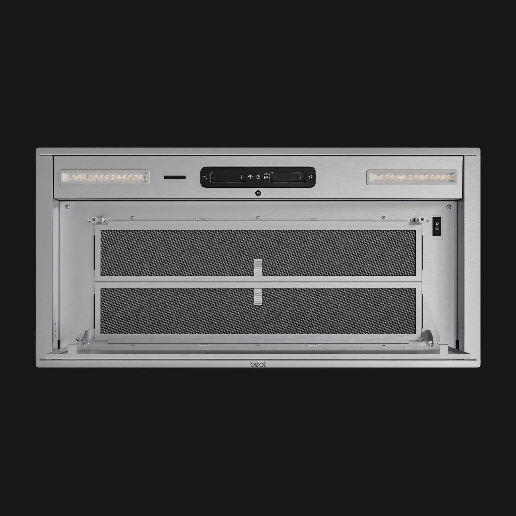 Best Range Hoods HBN65366SS 36-Inch Built-In Range Hood, 650 Max Blower Cfm, Stainless Steel (Hbn65 Series)