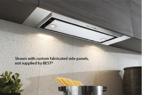Best Range Hoods P195P1M70SB6 28-5/16" Ss Range Hood W/ Internal P6 650 Max Cfm Blower