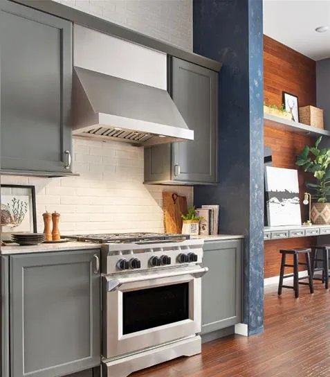 Best Range Hoods WP28M42SB Wp28 - 42" Stainless Steel Pro-Style Range Hood With 300 To 1650 Max Cfm Internal/External Blower Options