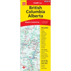 Best Seller Discount Flash Sale Now British Columbia Alberta Map