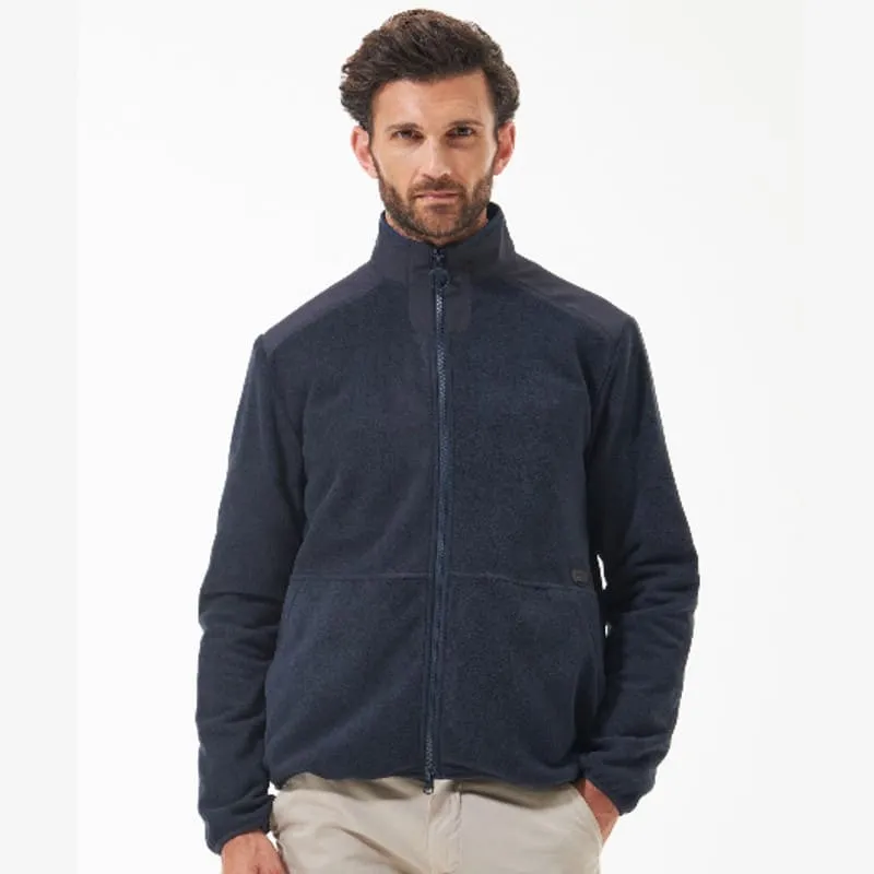 Best Deal Alert Special Price Offer Barbour Country Mens Fleece Jacket - Navy