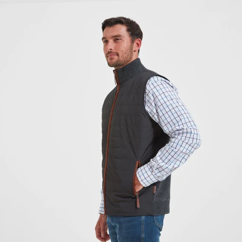Schoffel Hybrid Mens Gilet - Charcoal Today Only Steal