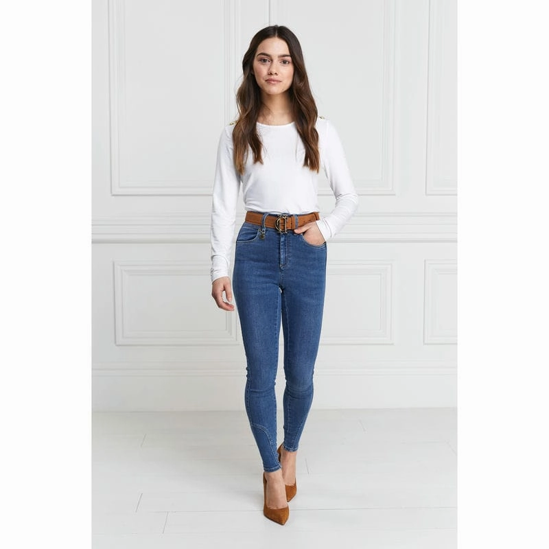 Holland Cooper Ladies Jodhpur Jeans - Denim Clearance Blowout Special Online Offer