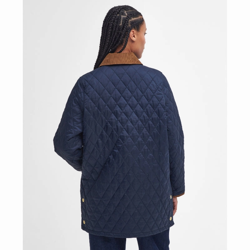 Barbour 30Th Anniversary Modern Ladies Liddesdale Jacket - Navy/Classic Big Hot Sale