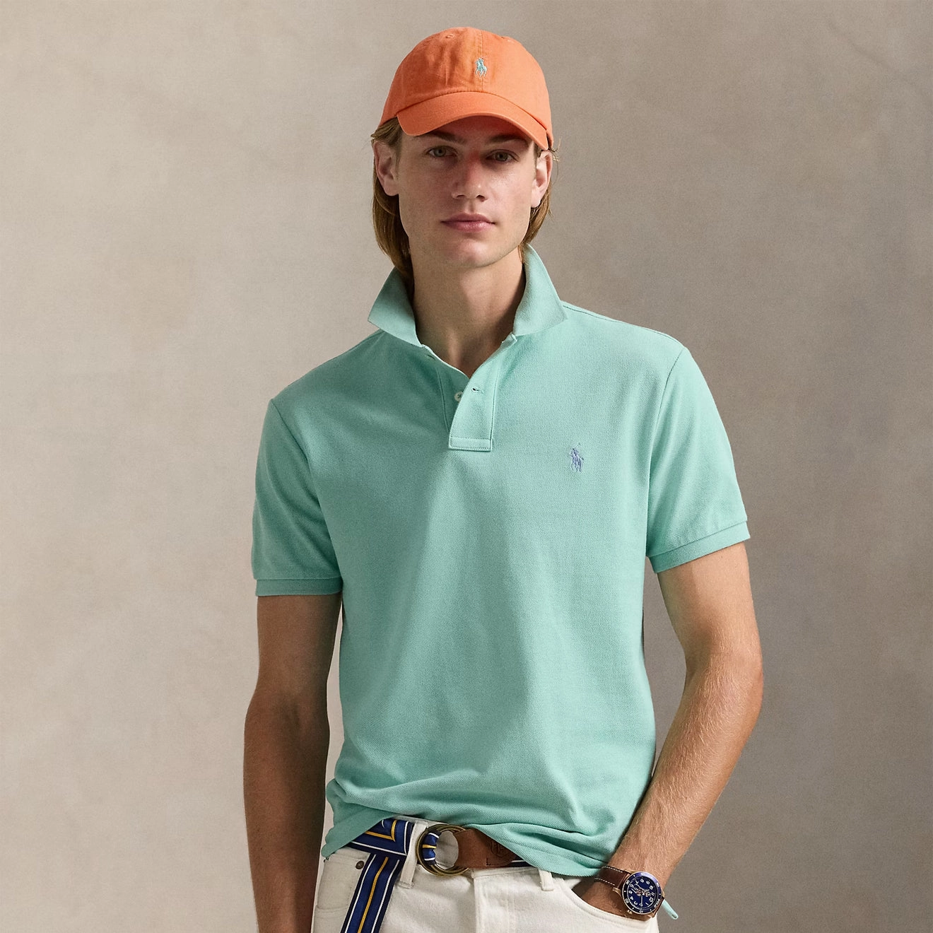 Trending Deals Today Polo Ralph Lauren The Iconic Mesh Polo Shirt Celadon