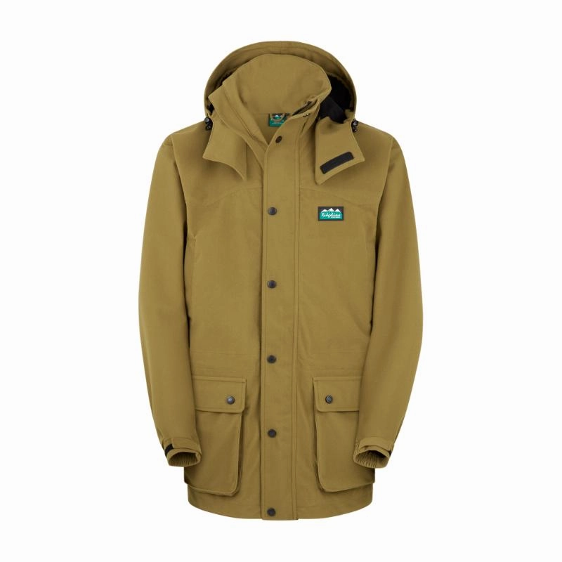 Flash Sale Alert Ridgeline Torrent Mens Waterproof Jacket - Teak