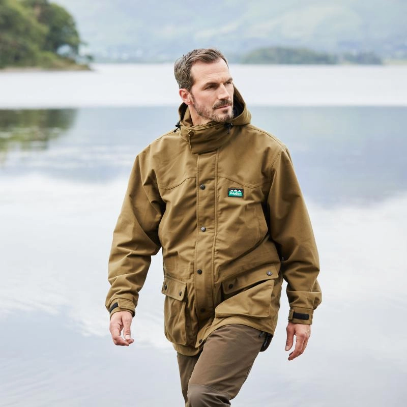 Price Drop Alert Ridgeline Torrent Mens Waterproof Jacket - Teak
