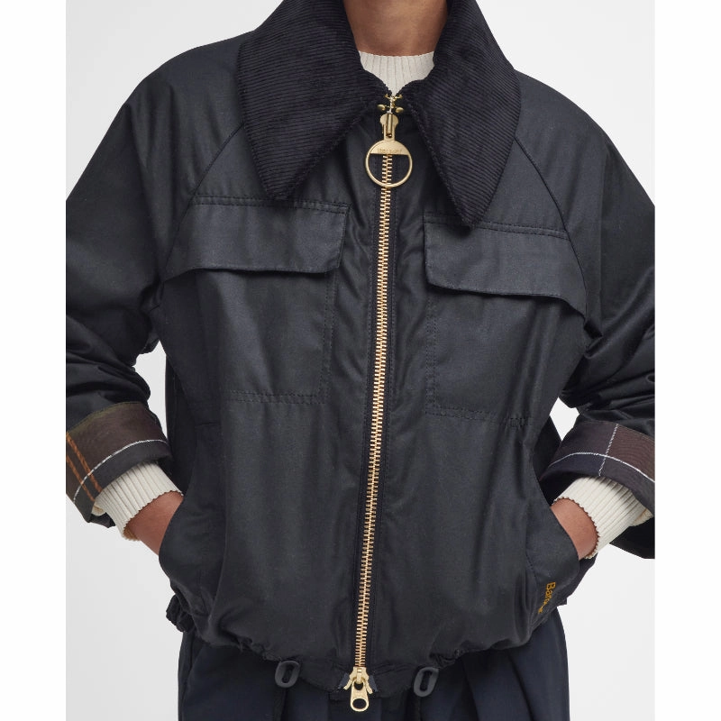 Instant Discount Surprise Offer Now Barbour Beauly Ladies Wax Jacket - Black/Classic