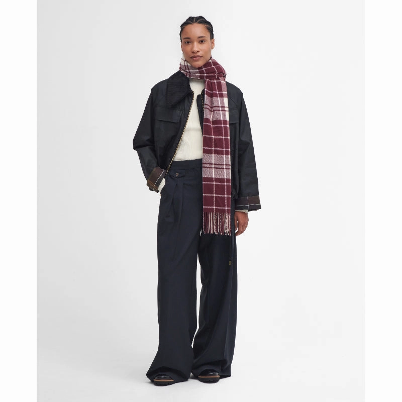 Barbour Beauly Ladies Wax Jacket - Black/Classic Limited Time Sale