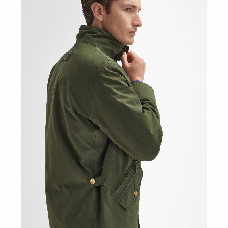 Barbour Winter Spoonbill Waterproof Mens Jacket - Olive Best Deal Alert Todays Hot Savings