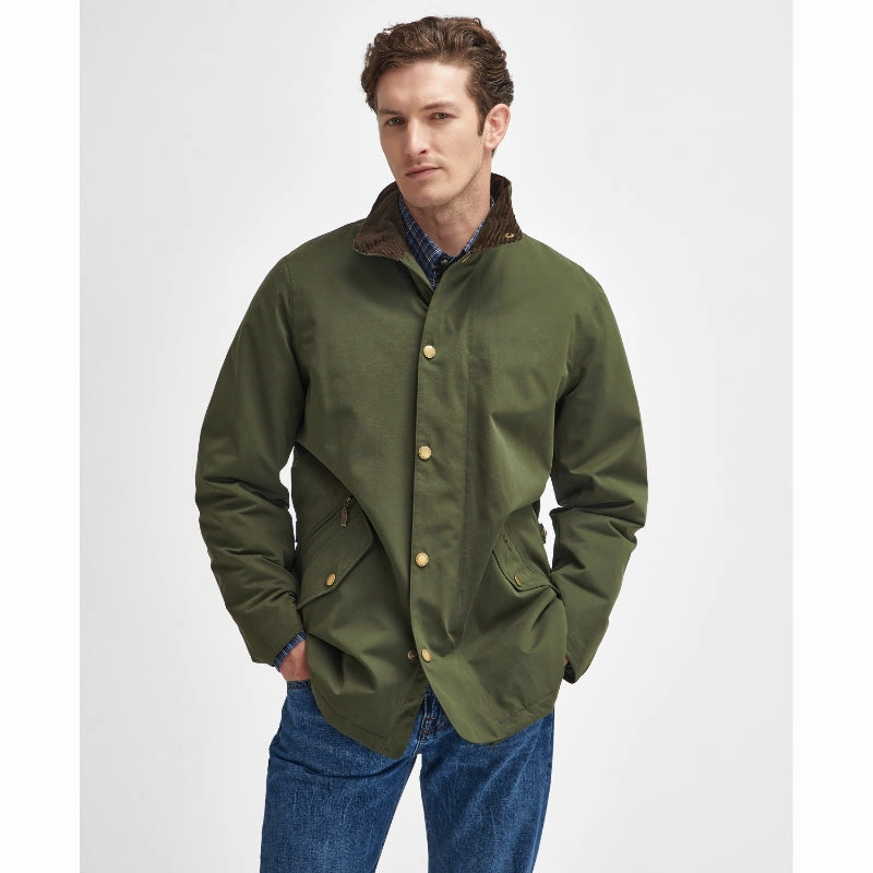 Barbour Winter Spoonbill Waterproof Mens Jacket - Olive Dont Miss This Steal
