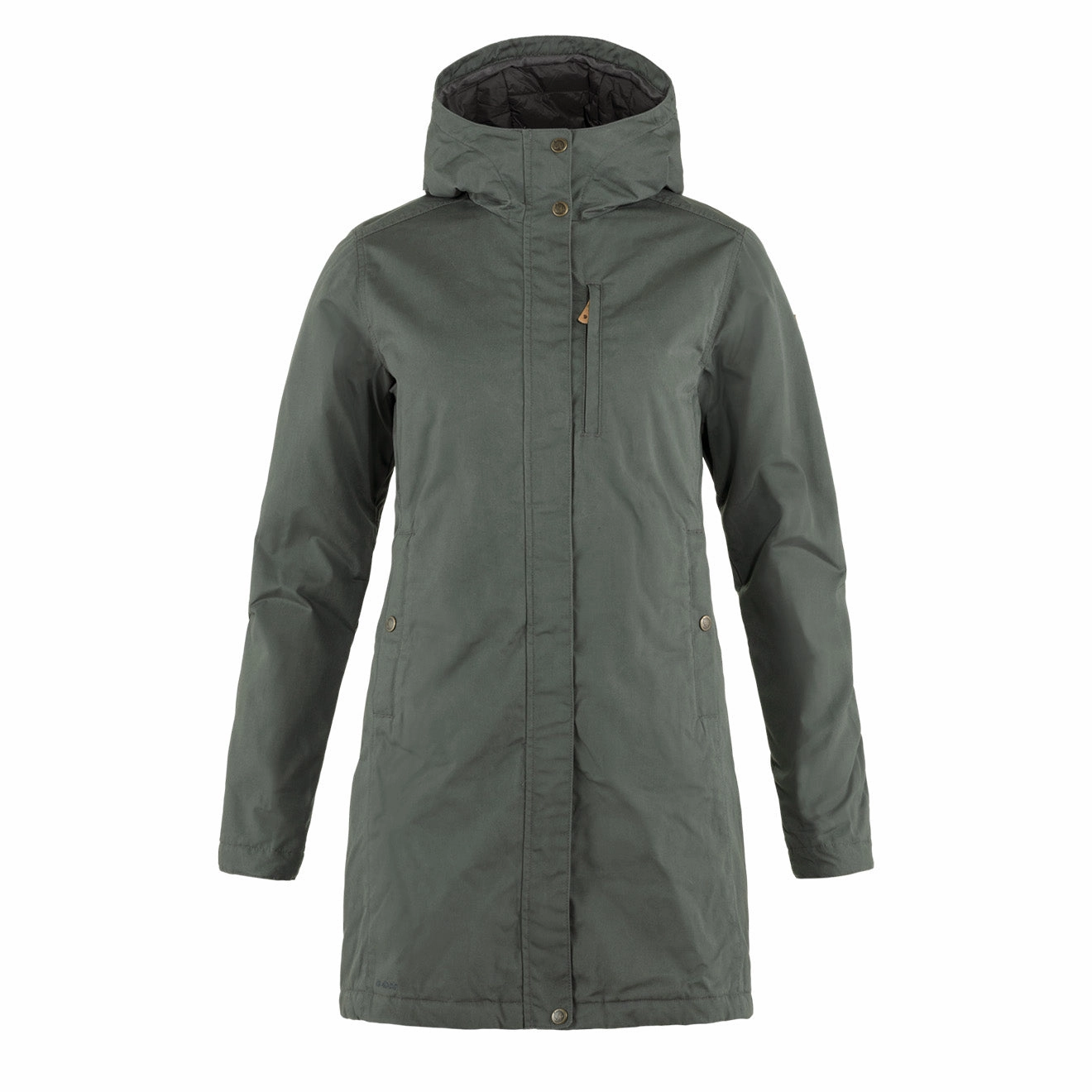 Fjallraven Womens Kiruna Padded Parka Basalt Dont Miss Out