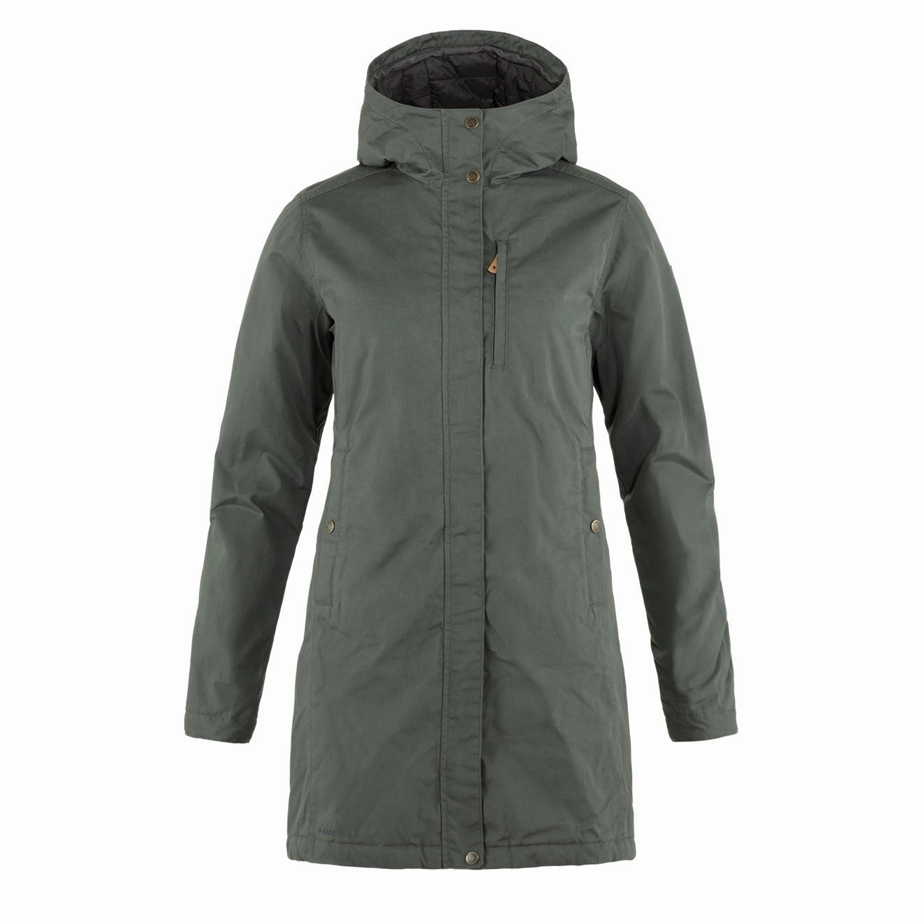 Trending Hot Deal Fjallraven Womens Kiruna Padded Parka Basalt