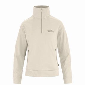 Clearance Sale Now Hot Pick Sale Fjallraven Womens Vardag Half Zip Sweater Chalk White