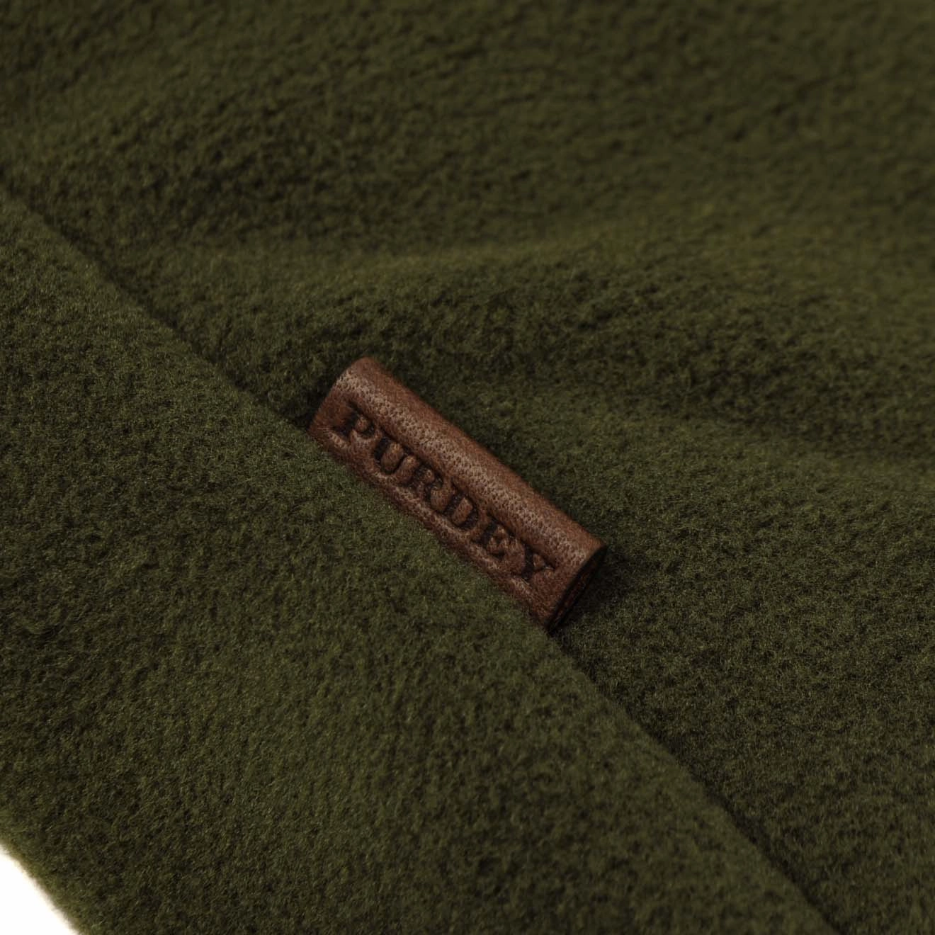 Limited Time Steal James Purdey Shetland Shooting Fleece Jacket Khaki Green