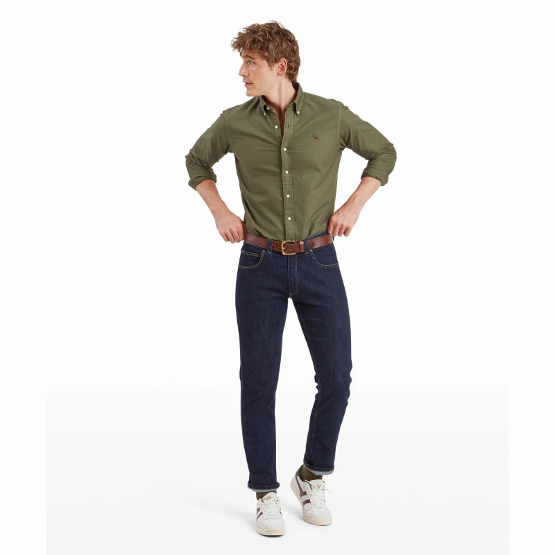Schoffel Cavendish Oxford Mens Shirt - Woodland Clearance Sale Special Occasion Discount