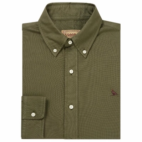 Schoffel Cavendish Oxford Mens Shirt - Woodland Flash Deal Today