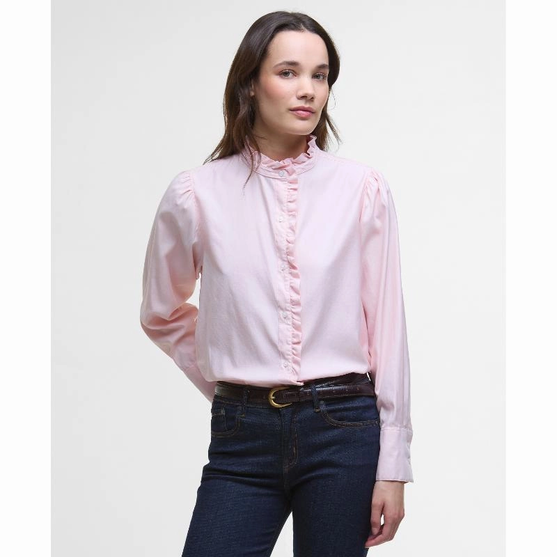 Flash Sale Alert Barbour Embleton Ladies Shirt - Pink Blush