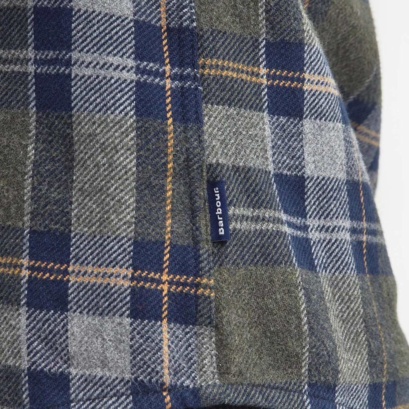 Surprise Offer Now Barbour Snowcap Tailored Checked Shirt Olive Marl