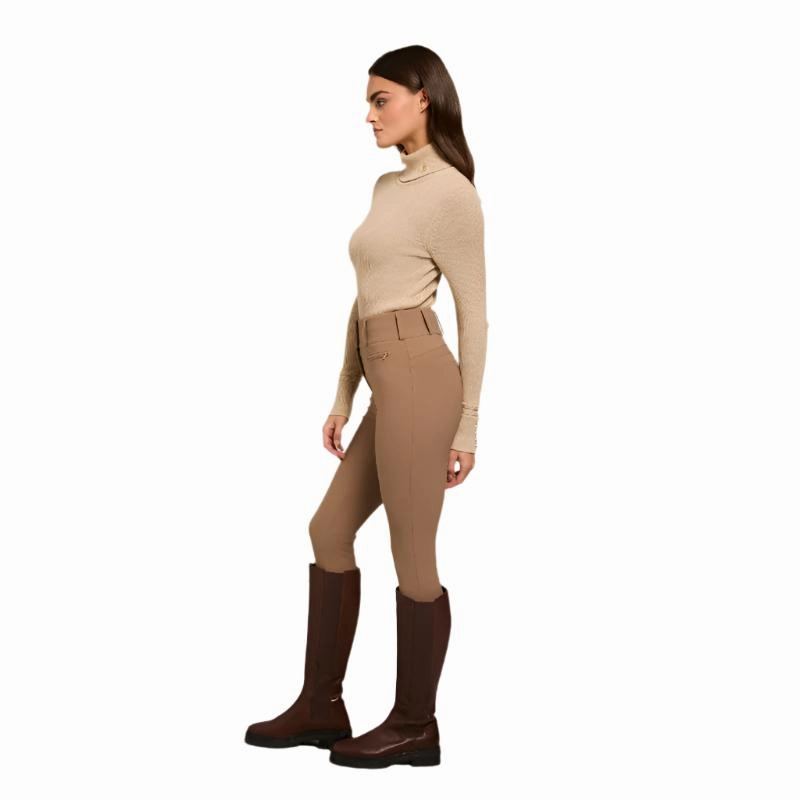 Hot Deals Today Holland Cooper Contour Ladies Trouser - Taupe