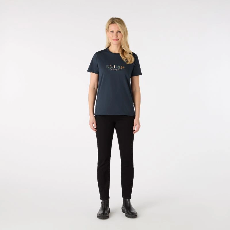 Musto 1964 Ladies T-Shirt - Navy Save Big Today