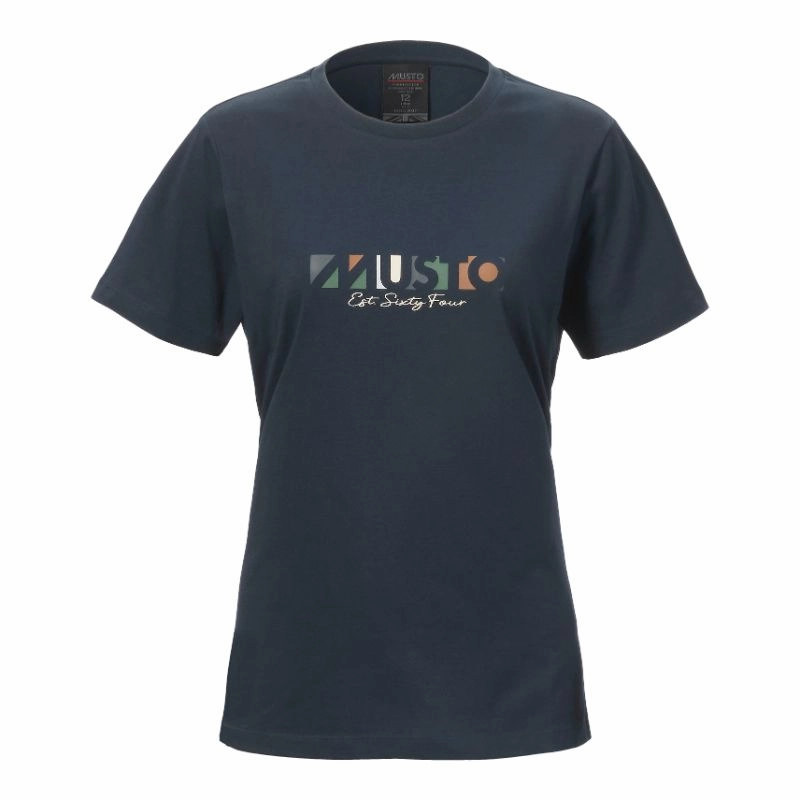 EndofWeek Deals Dont Miss This Steal Musto 1964 Ladies T-Shirt - Navy