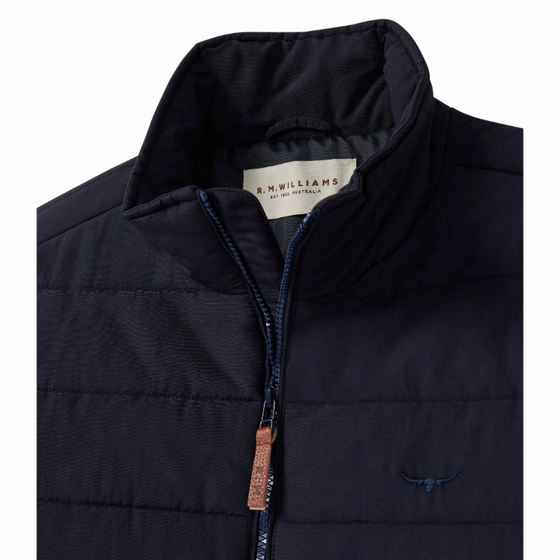R.M.Williams Mens Patterson Creek Puffer Jacket - Navy Best Price Today Perfect Gift Offer