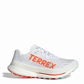 Special Savings Today MustHave Gift Ideas Adidas Terrex Agravic Speed Ultra Trail Running Shoes Ultra Cloud White / Impact Orange / Dash Grey