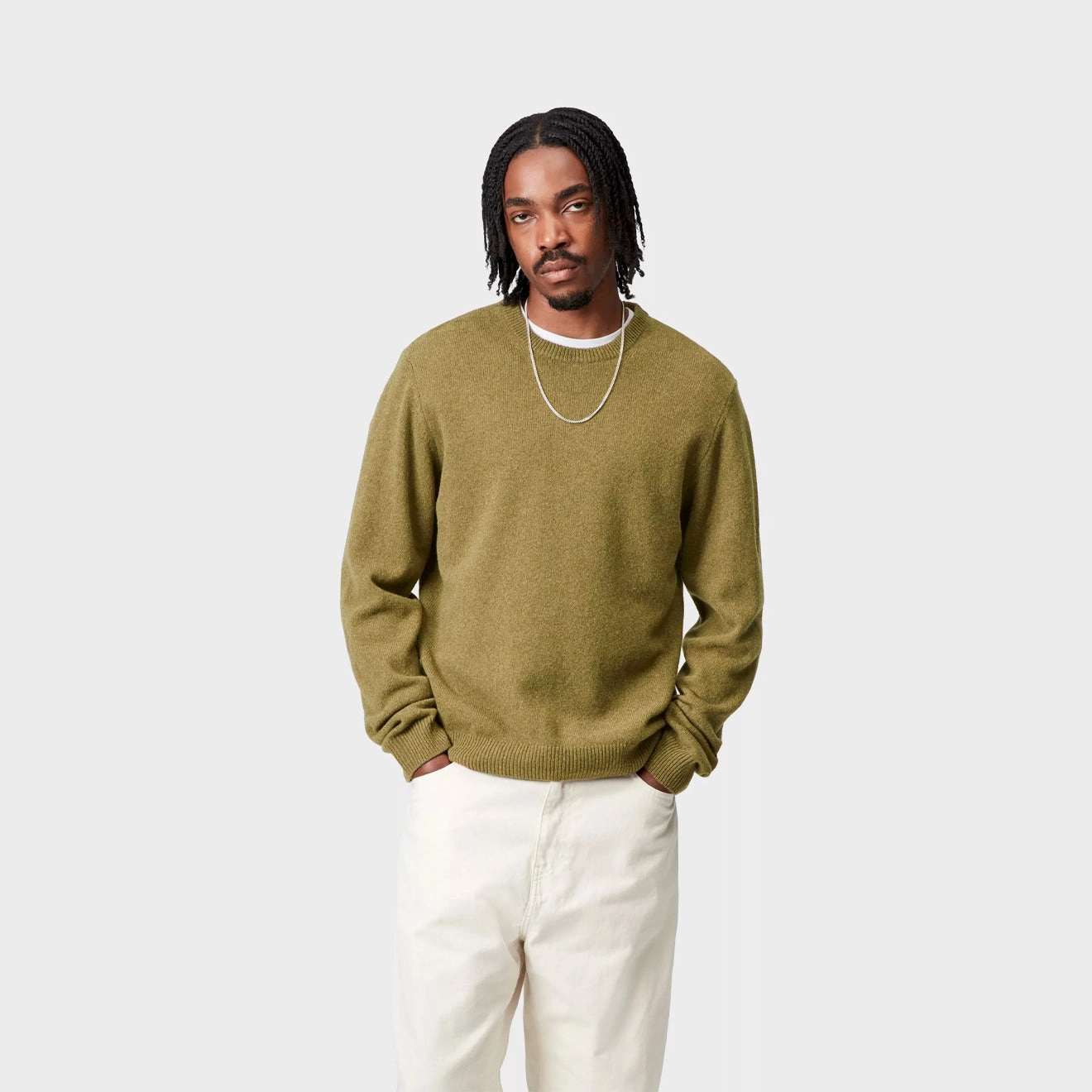 Carhartt Wip Alten Sweater Brass Flash Sale Now