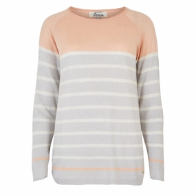Dubarry Womens Glenties Sweater Platinum Steal the Deal Now