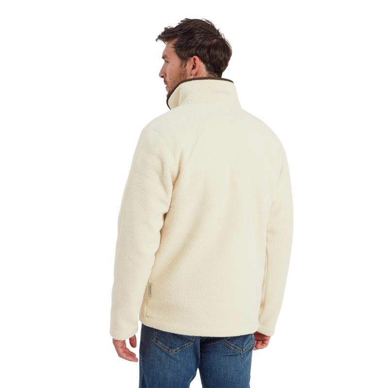 Shop Smart Deals Schoffel Berkeley Retro 1/4 Zip Fleece - Ecru